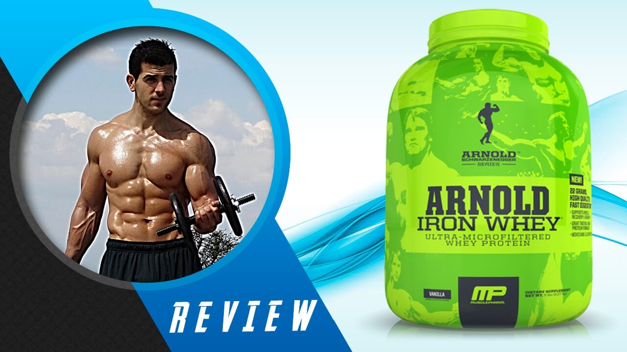 Arnold Iron Whey protein powder review