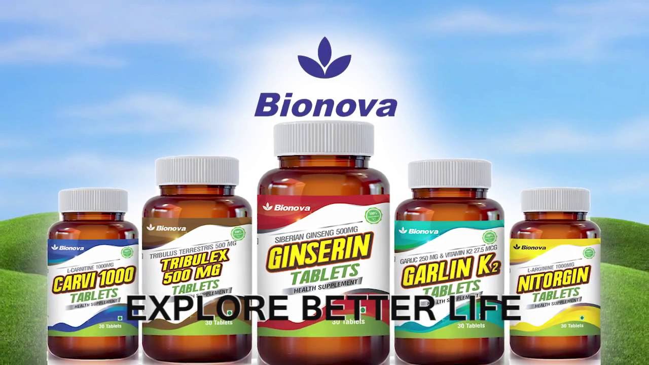 BIONOVA Vitamins and Supplements