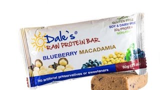 Blueberry Macadamia Raw Protein Bar