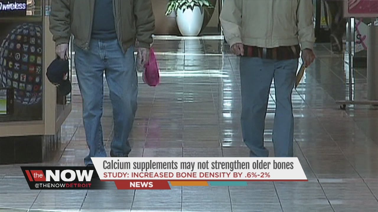 Calcium supplements may not strengthen older bones