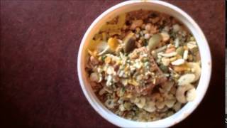 Homemade canary food and calcium supplement