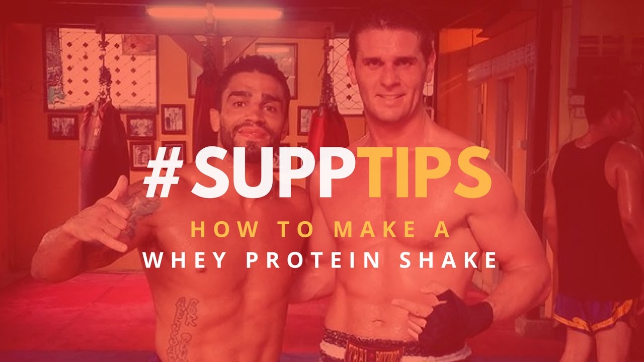 How To Make A Whey Protein Shake | Snapchat: SeekFitLife