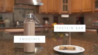Morning – On The Go – Protein Bar vs. Smoothie