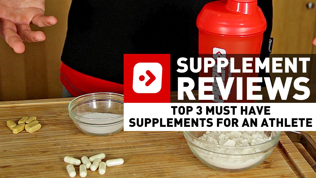 Top 3 Must Have Supplements For An Athlete | Prozis TV