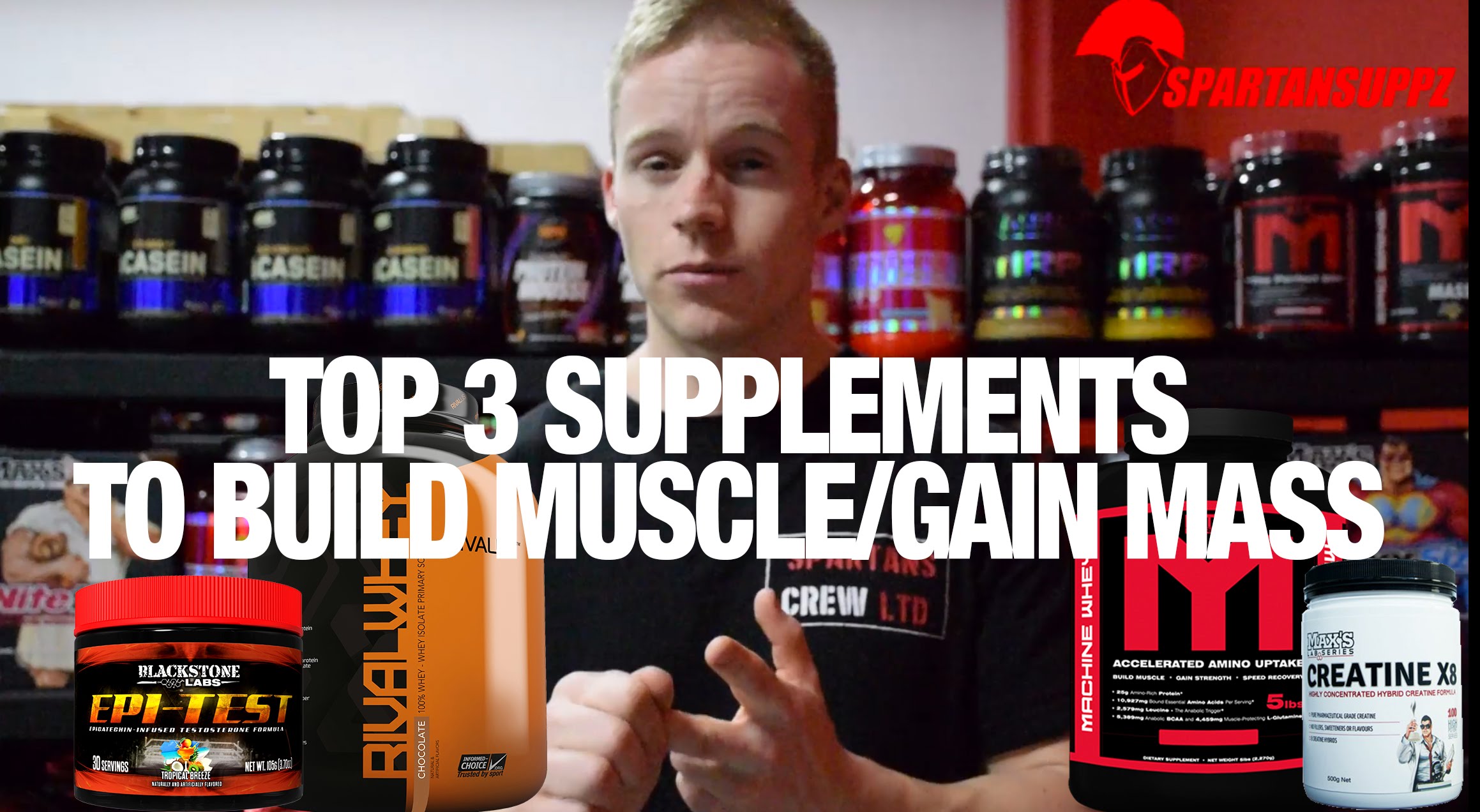 Top 3 Supplements to Build Muscle & Gain Size in 2016 Muscle Mass | Spartansuppz.com
