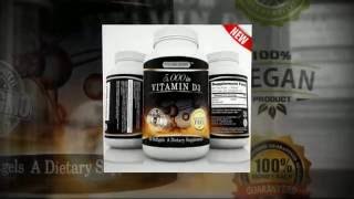 Vitamin D3 5,000 IU Softgel Capsules – Immune Support & Positive Mood