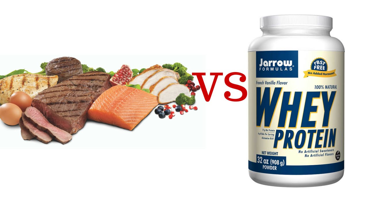 Whey Protein Powders (Protein Supplements) Vs Real Food For Protein Requirements (Which Is Better?)